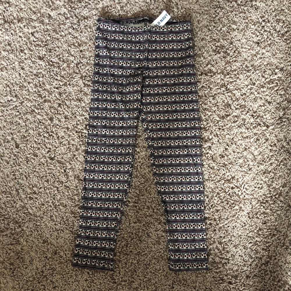 Old Navy Kids Pattern Leggings BRAND NEW W/TAGS